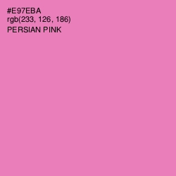 #E97EBA - Persian Pink Color Image